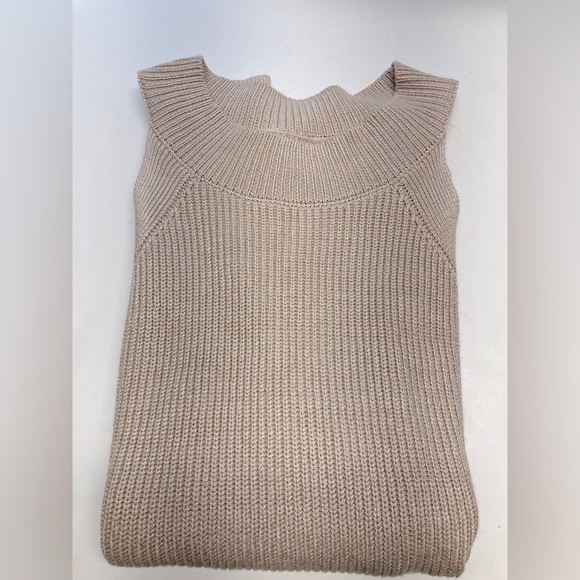 Women’s Knit Halter-Style Top, XXL, Khaki - Picture 4 of 4